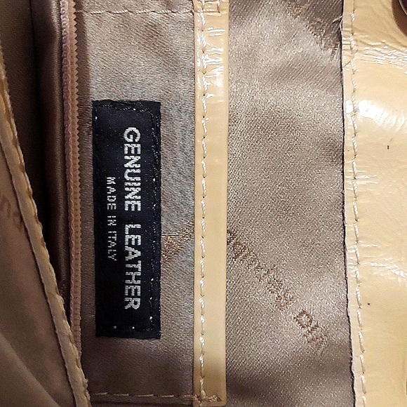 $$BEAUTIFUL NEW ITALIAN LEATHER HANDBAG!! LARGE.. VIA REPUBBLICA! - Picture 3 of 9